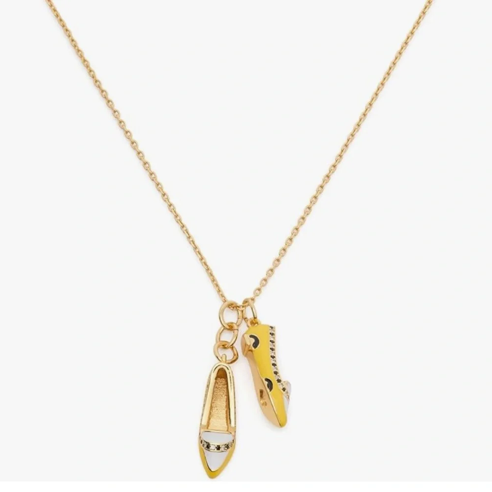 $78 kate spade New York Minute Mini Gogo Taxi Flats Pendant, Multi Color